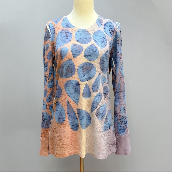 Before+Again Tops - BEFORE+AGAIN waffle weave thermal long sleeve shirt, M.